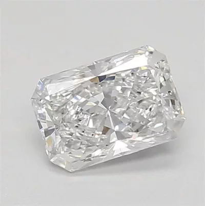 0.70ct D VVS1 Very Good Cut Radiant Lab Grown Diamond