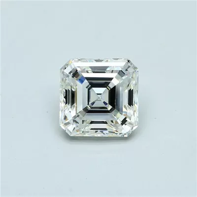 4.01ct J VS1 Very Good Cut Asscher Diamond