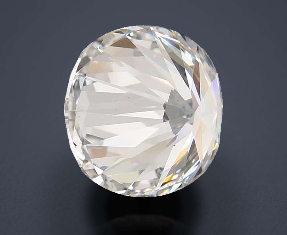 4.03ct F SI1 Excellent Cut Round Lab Grown Diamond