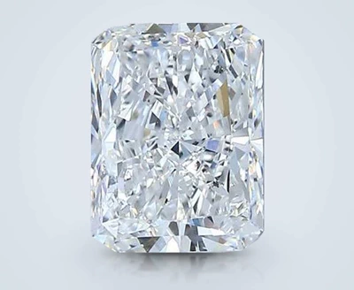 1.51ct E SI2 Rare Carat Ideal Cut Radiant Diamond