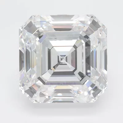 4.08ct D VVS1 Rare Carat Ideal Cut Asscher Lab Grown Diamond