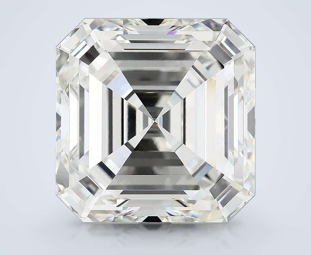 10.47ct E VVS2 Excellent Cut Asscher Lab Grown Diamond
