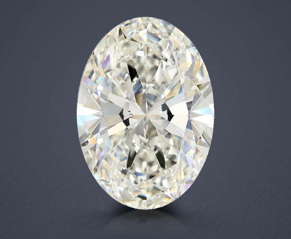 10.40ct G VVS2 Rare Carat Ideal Cut Oval Lab Grown Diamond