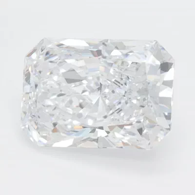 1.57ct D VVS1 Rare Carat Ideal Cut Radiant Lab Grown Diamond