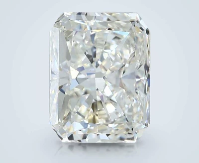 5.16ct J SI1 Rare Carat Ideal Cut Radiant Diamond