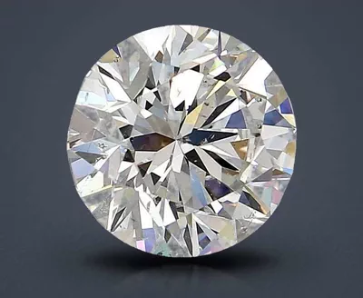 2.51ct G SI2 Rare Carat Ideal Cut Round Diamond