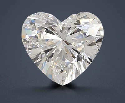 1.32ct E VVS1 Excellent Cut Heart Lab Grown Diamond