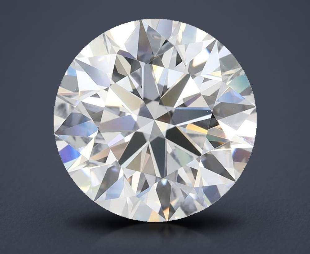 4.00ct D VVS1 Rare Carat Ideal Cut Round Lab Grown Diamond