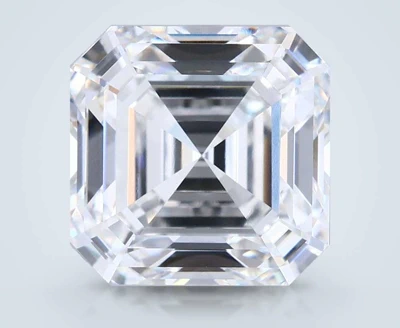 7.05ct E VVS2 Rare Carat Ideal Cut Asscher Lab Grown Diamond