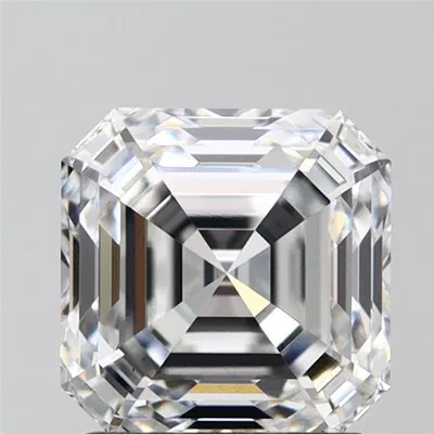 2.05ct D VS1 Rare Carat Ideal Cut Asscher Lab Grown Diamond