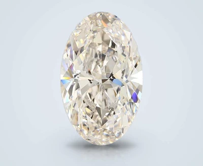 8.01ct J VVS1 Rare Carat Ideal Cut Oval Diamond