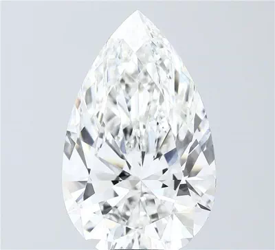 15.09ct F VVS2 Excellent Cut Pear Lab Grown Diamond