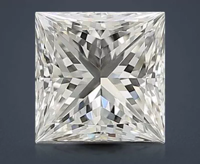 1.28ct J IF Rare Carat Ideal Cut Princess Diamond