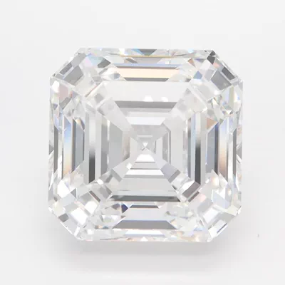 5.25ct E VVS1 Rare Carat Ideal Cut Asscher Lab Grown Diamond