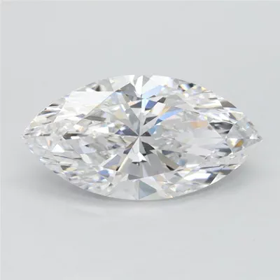 2.08ct D FL Very Good Cut Marquise Lab Grown Diamond