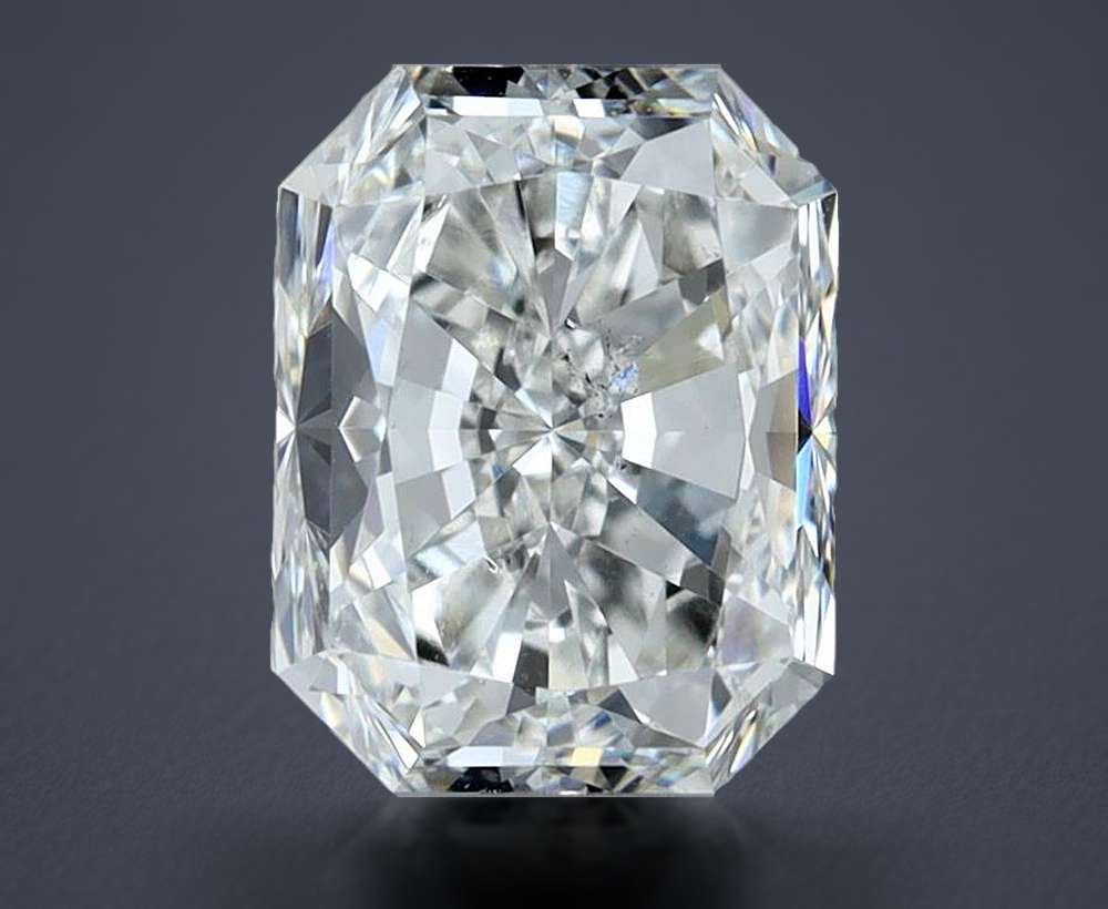 2.21ct H SI2 Very Good Cut Radiant Diamond