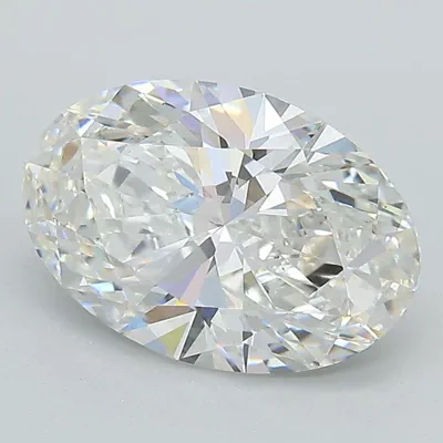 3.49ct H VS2 Rare Carat Ideal Cut Cushion Lab Grown Diamond