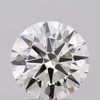 3.04ct J VS1 Excellent Cut Round Lab Grown Diamond