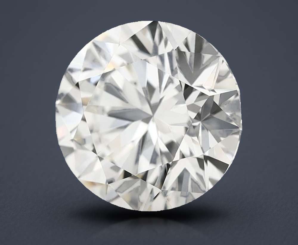 2.51ct I VVS1 Rare Carat Ideal Cut Round Diamond