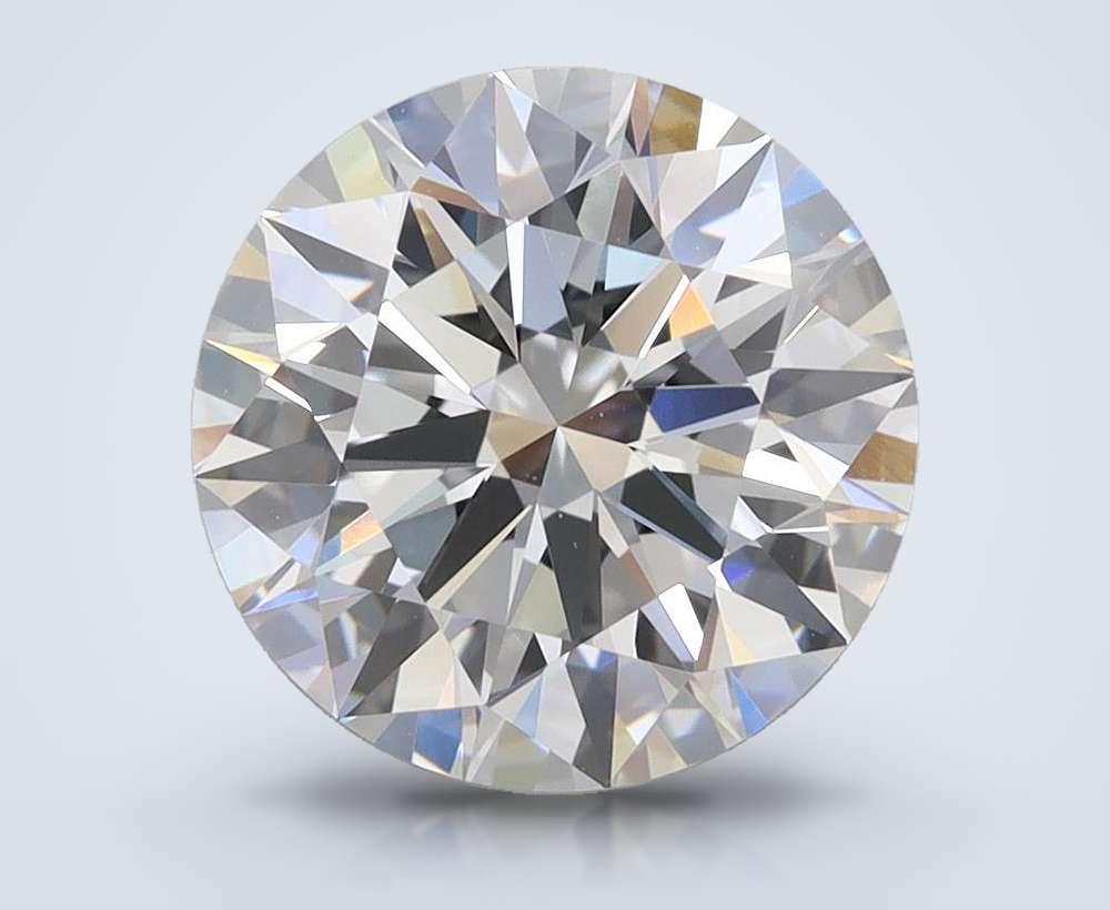 3.04ct E VVS1 Rare Carat Ideal Cut Round Lab Grown Diamond