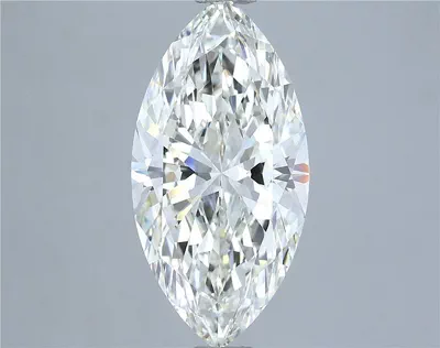 3.02ct I VVS2 Rare Carat Ideal Cut Marquise Diamond