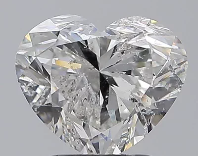 2.50ct G SI2 Rare Carat Ideal Cut Heart Diamond