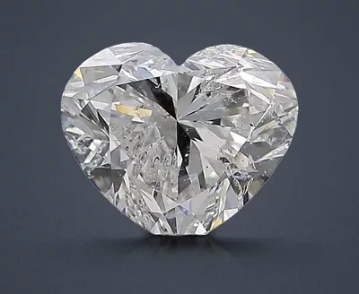 2.50ct G SI2 Rare Carat Ideal Cut Heart Diamond