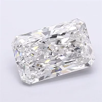 4.01ct E VS1 Rare Carat Ideal Cut Radiant Lab Grown Diamond
