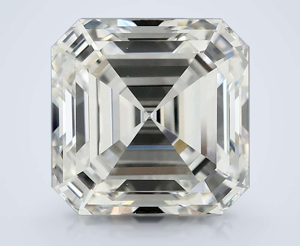 3.09ct F VS1 Rare Carat Ideal Cut Asscher Lab Grown Diamond