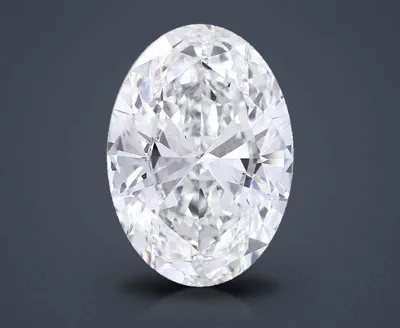 15.06ct G VVS2 Rare Carat Ideal Cut Oval Lab Grown Diamond