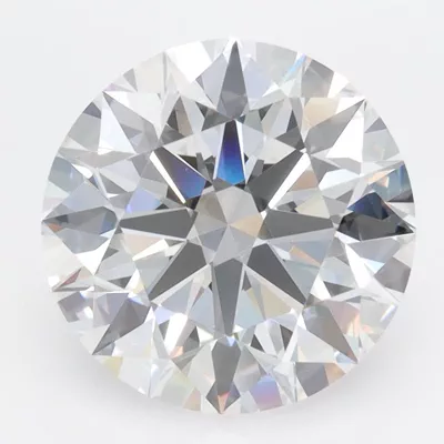 4.24ct D IF Rare Carat Ideal Cut Round Lab Grown Diamond