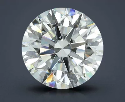 5.01ct G SI1 Rare Carat Ideal Cut Round Diamond