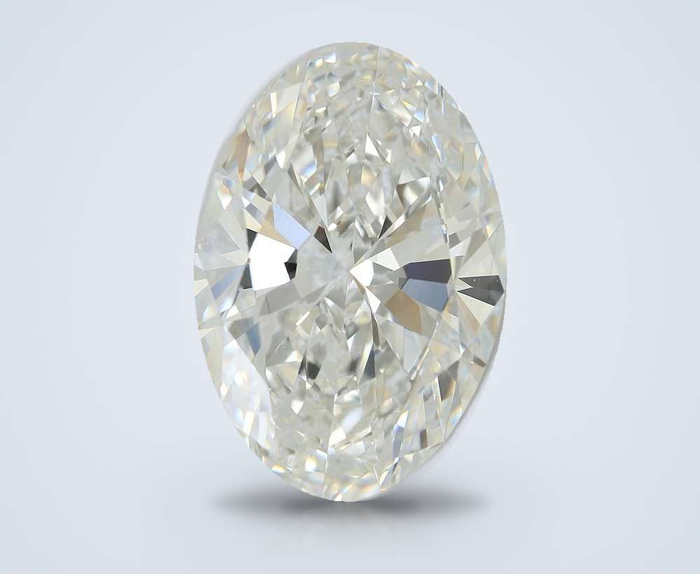 13.06ct F VVS2 Very Good Cut Oval Lab Grown Diamond