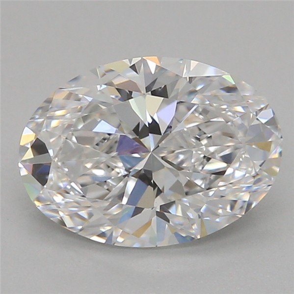 1.07ct D VVS2 Rare Carat Ideal Cut Oval Lab Grown Diamond