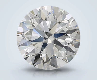3.51ct J SI2 Excellent Cut Round Diamond