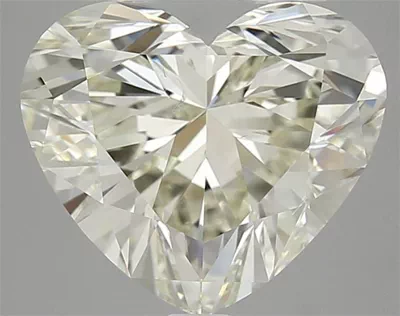 4.01ct K SI1 Rare Carat Ideal Cut Heart Diamond