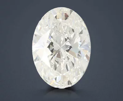 3.07ct G VVS2 Rare Carat Ideal Cut Oval Lab Grown Diamond