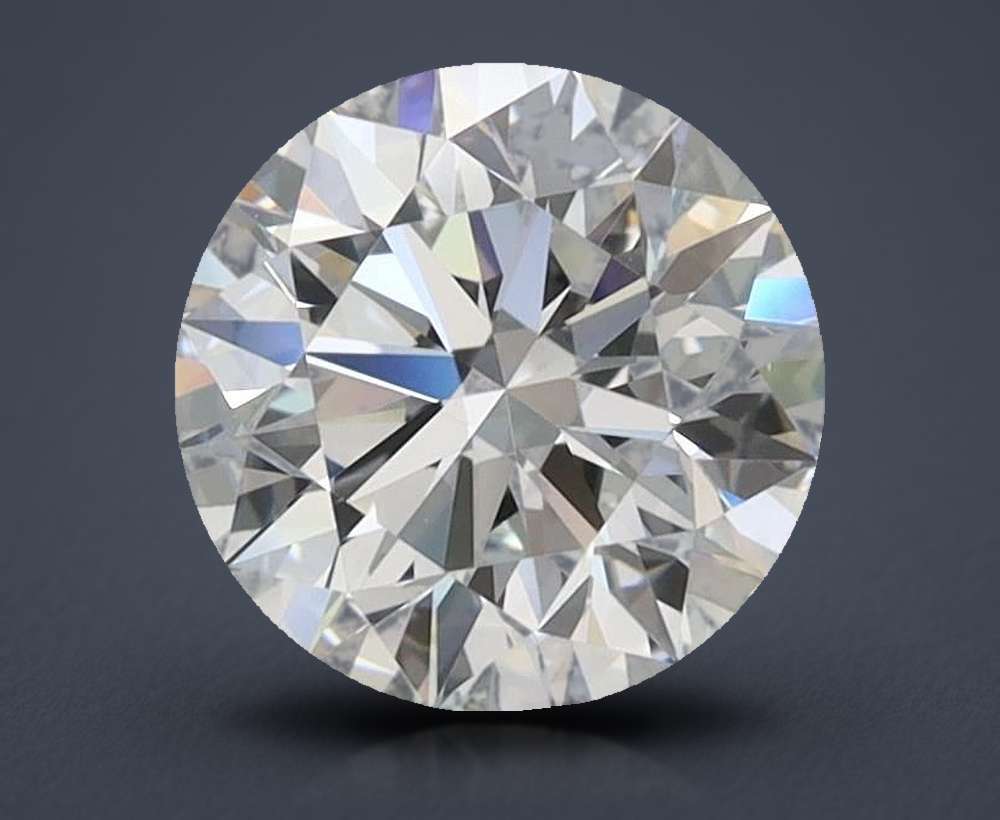 1.48ct E FL Rare Carat Ideal Cut Round Lab Grown Diamond