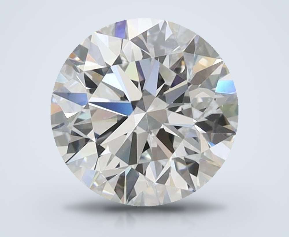 1.48ct E FL Rare Carat Ideal Cut Round Lab Grown Diamond