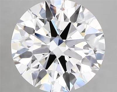 7.31ct E VVS1 Rare Carat Ideal Cut Round Lab Grown Diamond