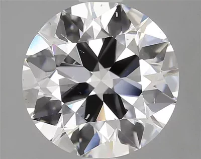 2.50ct D SI1 Rare Carat Ideal Cut Round Diamond