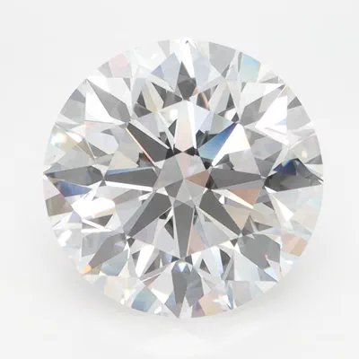 4.06ct D FL Rare Carat Ideal Cut Round Lab Grown Diamond
