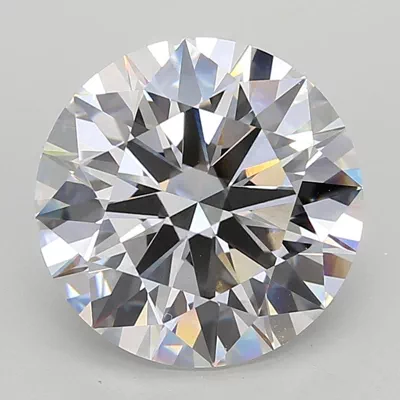 7.05ct E VVS2 Rare Carat Ideal Cut Round Lab Grown Diamond