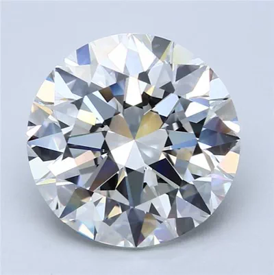 7.02ct H VS1 Rare Carat Ideal Cut Round Diamond