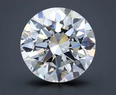 7.02ct H VS1 Rare Carat Ideal Cut Round Diamond