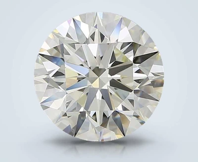 5.01ct J VS2 Rare Carat Ideal Cut Round Diamond