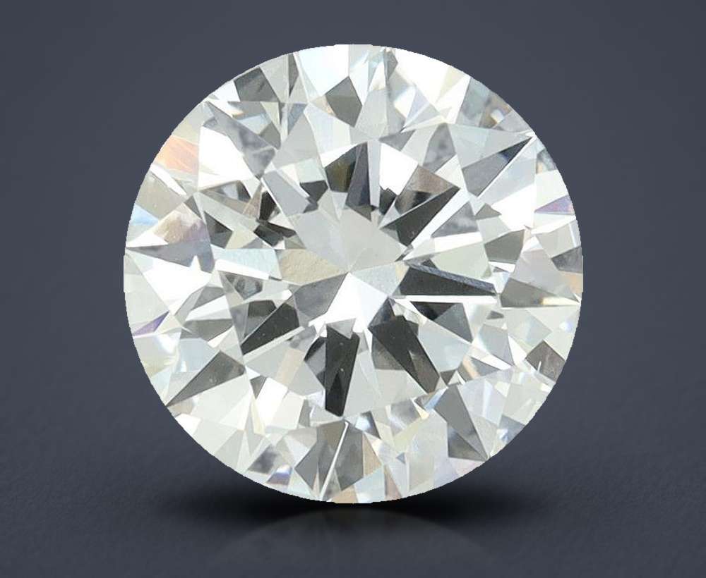 3.02ct D VS1 Excellent Cut Round Lab Grown Diamond
