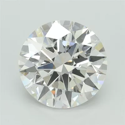 3.01ct E VS2 Rare Carat Ideal Cut Round Lab Grown Diamond