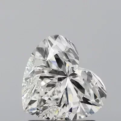 1.44ct G VVS2 Rare Carat Ideal Cut Heart Lab Grown Diamond