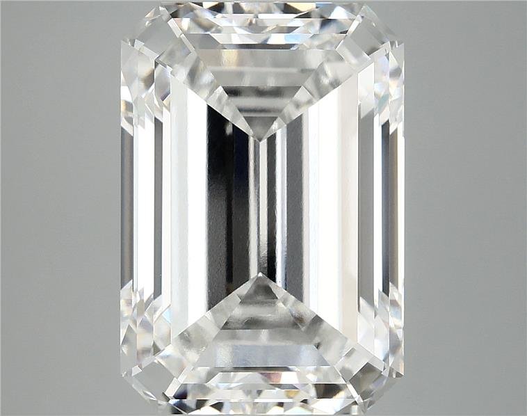13.13ct E VVS2 Rare Carat Ideal Cut Emerald Lab Grown Diamond